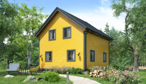 каркасный дом Аметист под ключ