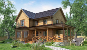 каркасный дом 12,5x8,5 под ключ