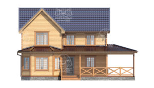 проект каркасного дома Аквамарин Санкт-Петербург