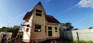 каркасный дом 7x7 Санкт-Петербург