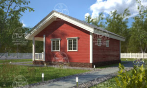 проект каркасного дома Тектит СПб