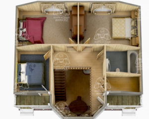 проект каркасного дома шерл 10,2x9,2 СПб