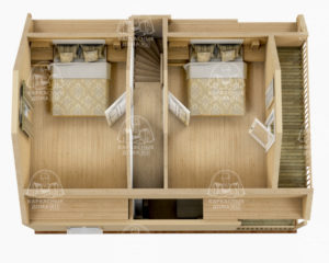 проект каркасного дома Танзанит СПб