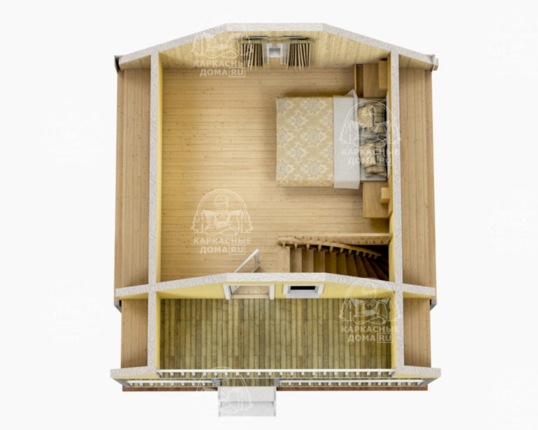 проект каркасного дома Хризоберилл СПб