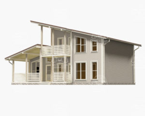 каркасный дом 12x10 Эльбаит СПб