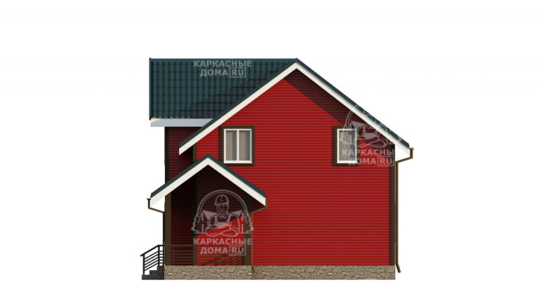 каркасный дом 12 на 8 под ключ