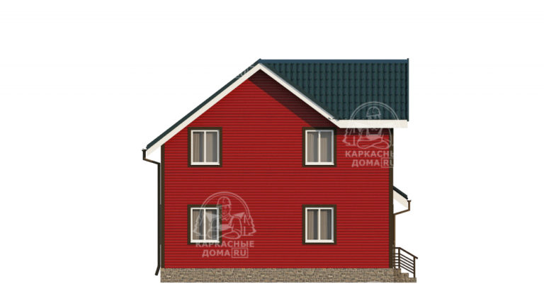 каркасный дом Александрин под ключ