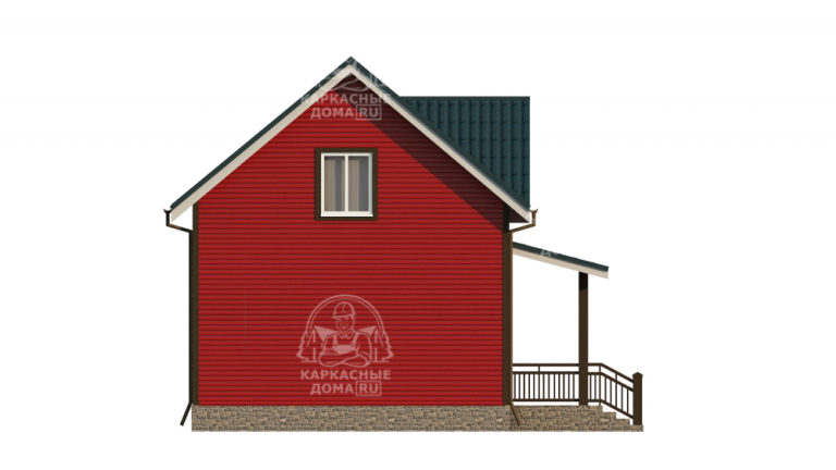 каркасный дом Гагат под ключ