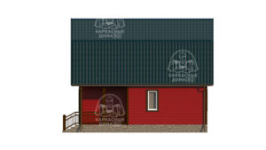 проект каркасного дома Жадеит СПб