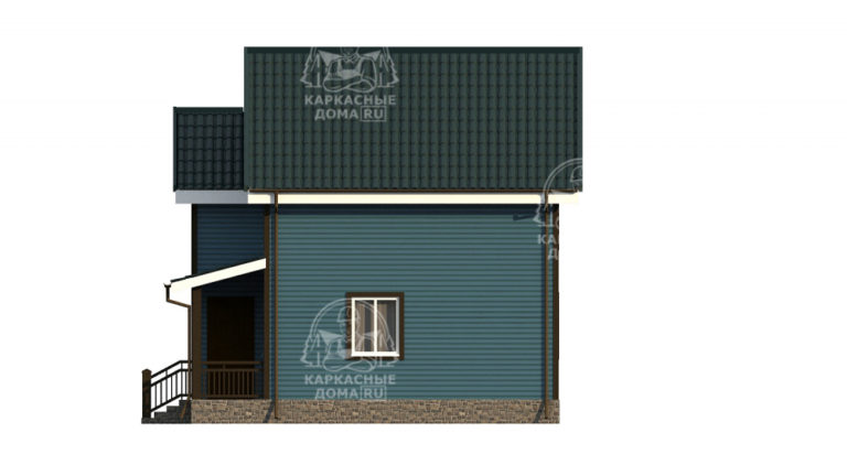 проект каркасного дома Бриллиант СПб