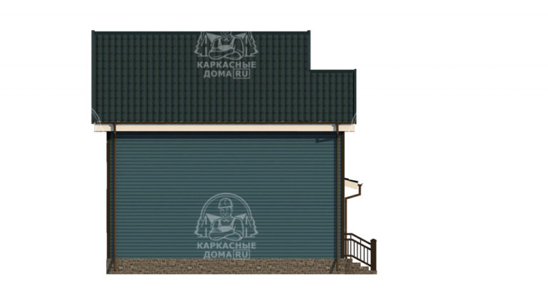 каркасный дом Бриллиант под ключ