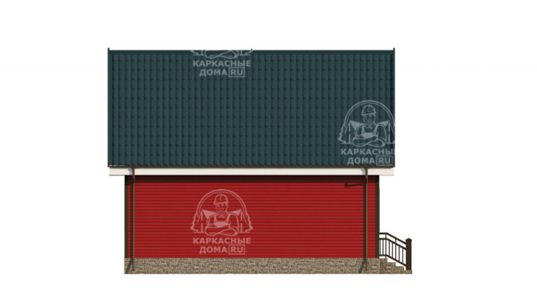 проект каркасного дома Перламутр СПб