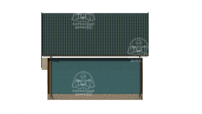 проект каркасного дома Сердолик СПб