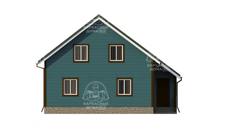 каркасный дом Сердолик под ключ