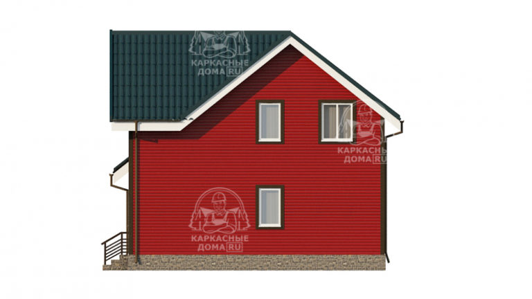 проект каркасного дома Фианит СПб