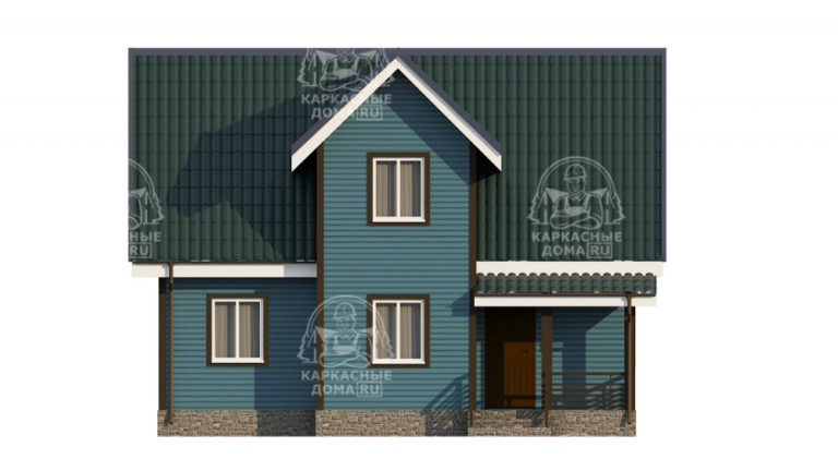 каркасный дом Туркенит 9x7 СПб