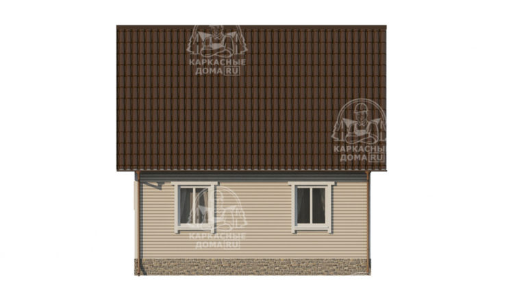проект каркасного дома Яхонт СПб