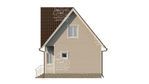 каркасный дом 7x7 под ключ