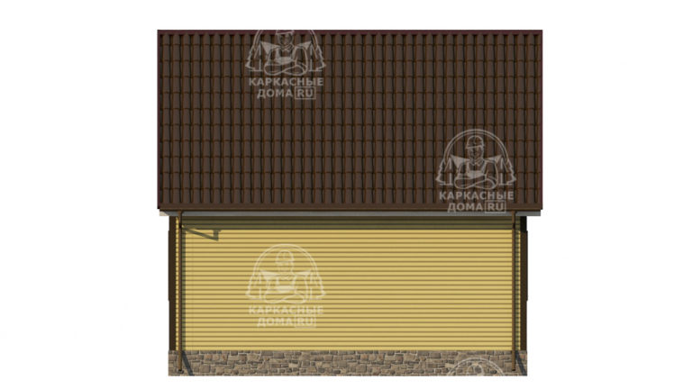 проект каркасного дома Джиразоль СПб