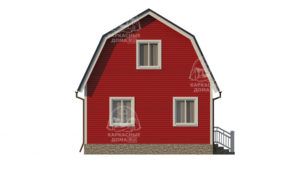 каркасный дом Лабрадор 6x6 СПб