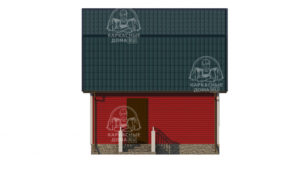 каркасный дом Лабрадор 6x6 под ключ