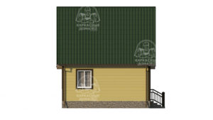 проект каркасного дома Андрадит СПб