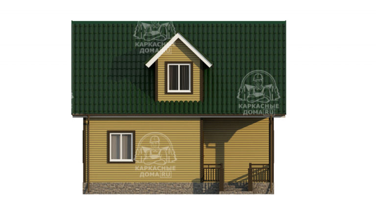 каркасный дом Чароит под ключ