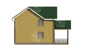 проект каркасного дома Флюорит СПб