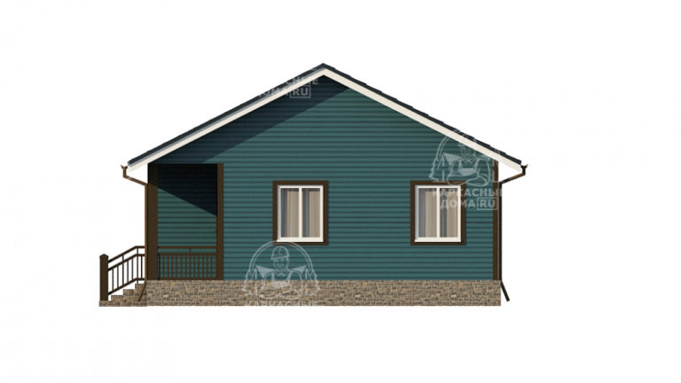 каркасный дом 7,5 на 9 СПб