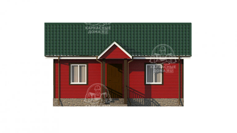 проект каркасного дома Хризопраз СПб
