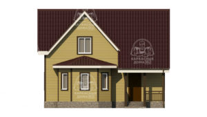 каркасный дом Сардоникс 9x8 СПб