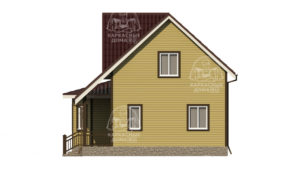 проект каркасного дома Сардоникс СПб