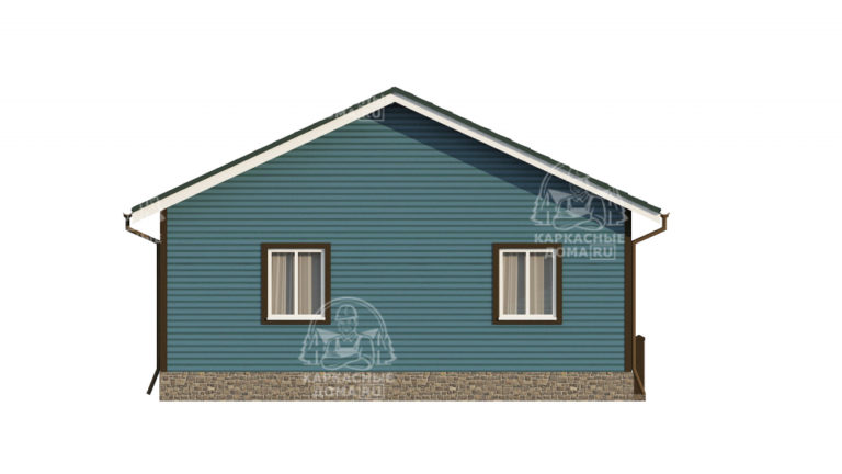 проект каркасного дома Аксинит СПб
