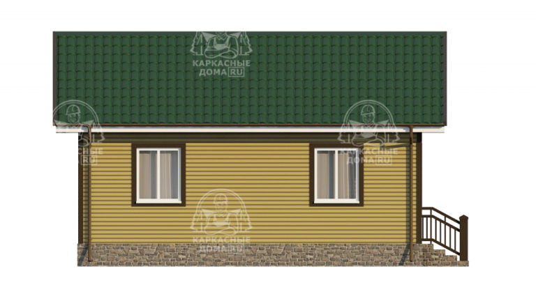 каркасный дом Везувиан под ключ