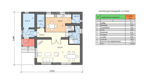 планировка каркасного дома Агальматолит