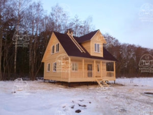 проект каркасного дома Коралл Санкт-Петербург