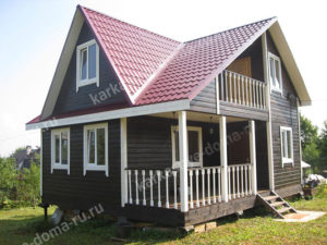 каркасный дом 6x7 Санкт-Петербург