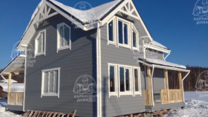 строительство каркасника 12 на 8 под ключ