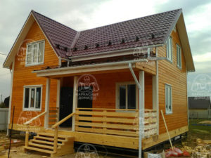 каркасный дом 12 на 8 Санкт-Петербург