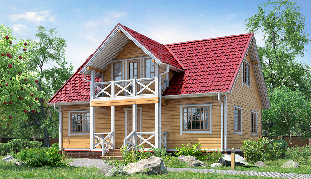 Финская технология: проекты одноэтажных каркасных домов