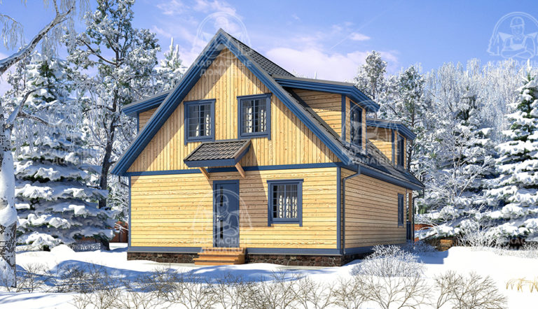 проект каркасного дома Топаз СПб
