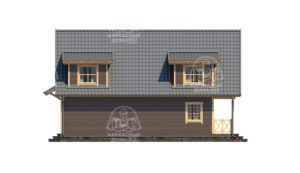 каркасный дом 12x8 Санкт-Петербург