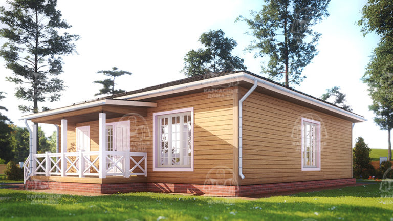 проект каркасного дома Яшма СПб