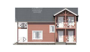 проект каркасного дома Лазурит Санкт-Петербург