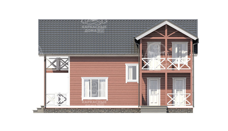 проект каркасного дома Лазурит Санкт-Петербург
