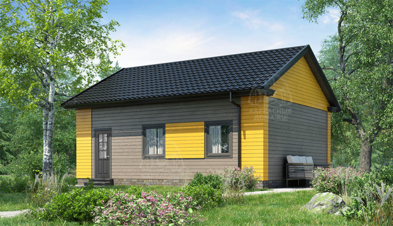 каркасный дом Жемчуг под ключ