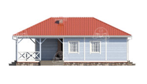 каркасный дом 12x8,5 Санкт-Петербург