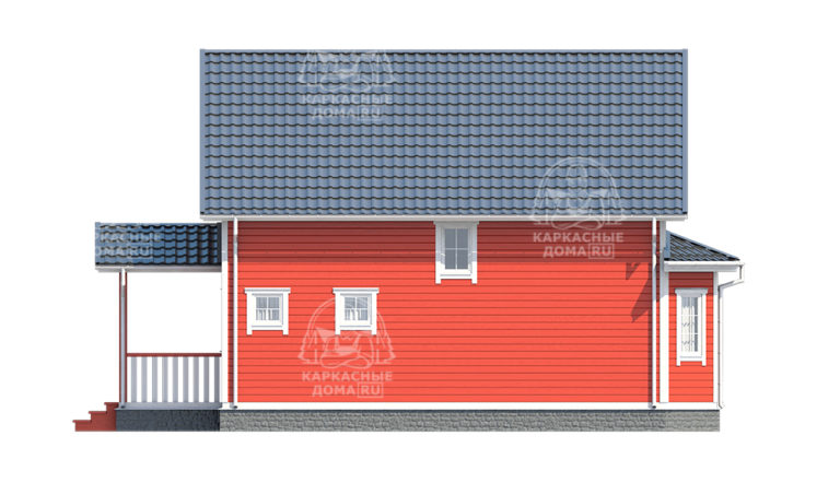 каркасный дом 11,5x9 Санкт-Петербург