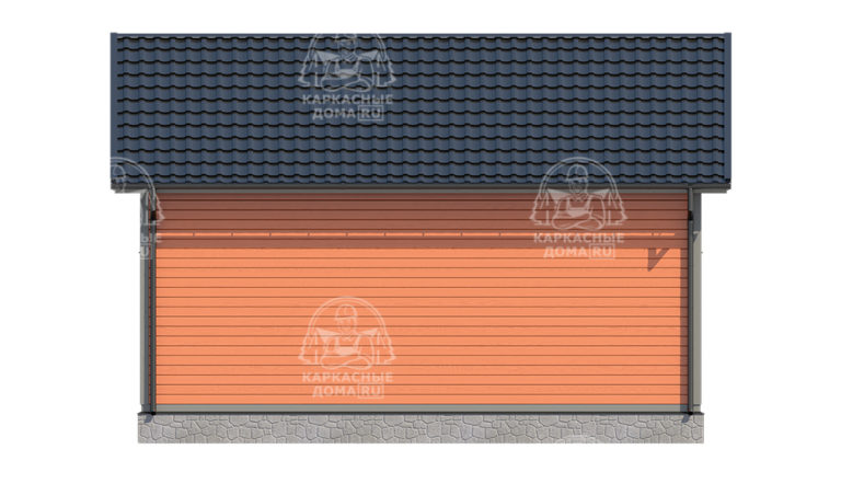 каркасный дом 8x7,5 Санкт-Петербург