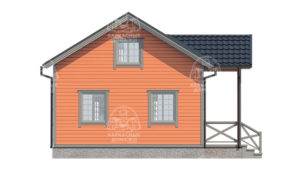 проект каркасного дома Бирюза Санкт-Петербург